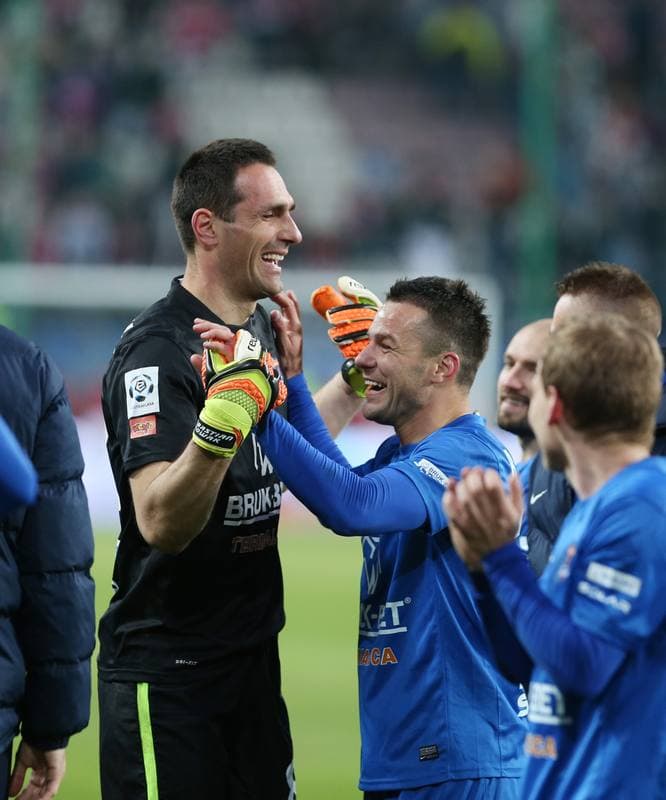 Football. Ekstraklasa. Wisla Krakow - Termalica Bruk-Bet Nieciecza. 25.04.2016