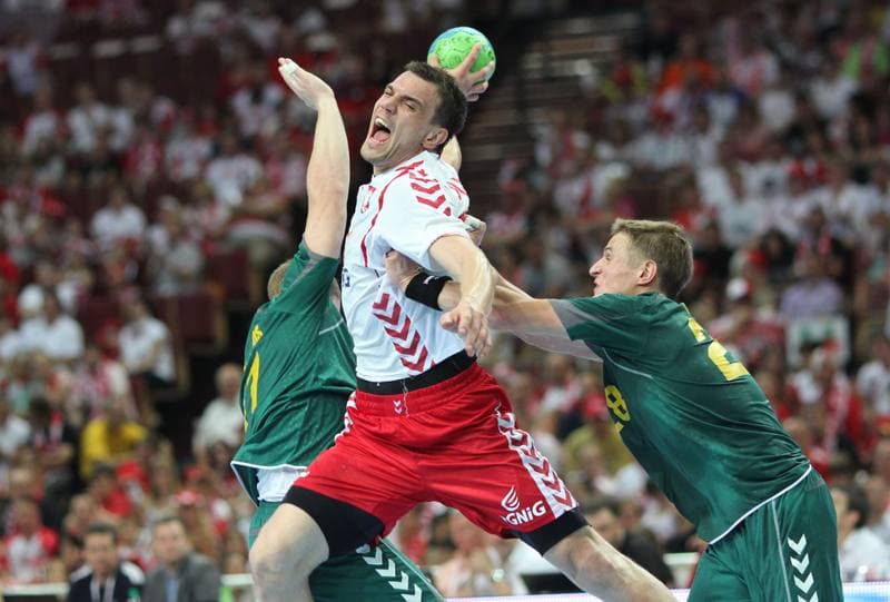 Handball. World Championship Qualifiers. Poland - Lithuania. 17.06.2012