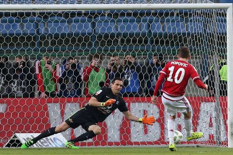 Football. Ekstraklasa. Wisla Krakow - Termalica Bruk-Bet Nieciecza. 25.04.2016
