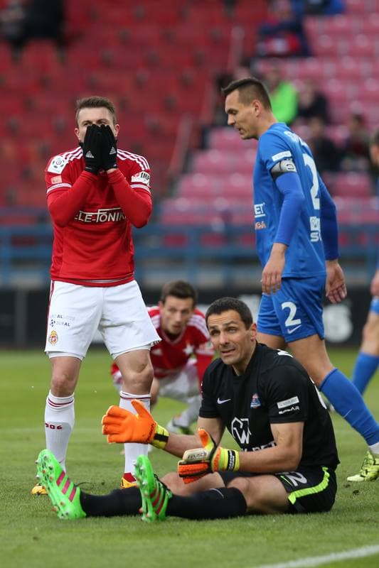 Football. Ekstraklasa. Wisla Krakow - Termalica Bruk-Bet Nieciecza. 25.04.2016
