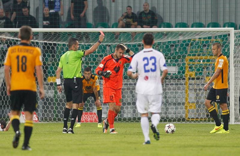 Football. I Liga. GKS Katowice - Wigry Suwalki. 06.09.2014