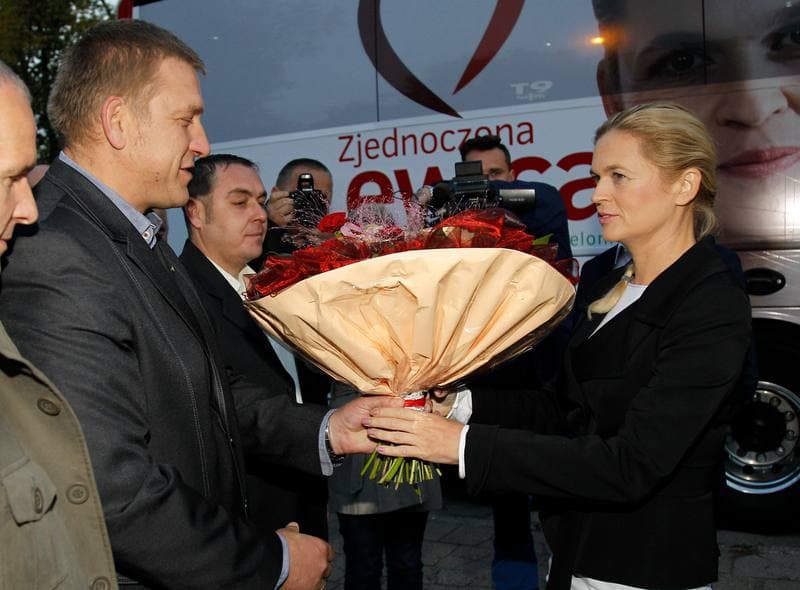 Barbara Nowacka. Breakfast with Trade Unions. 08.10.2015