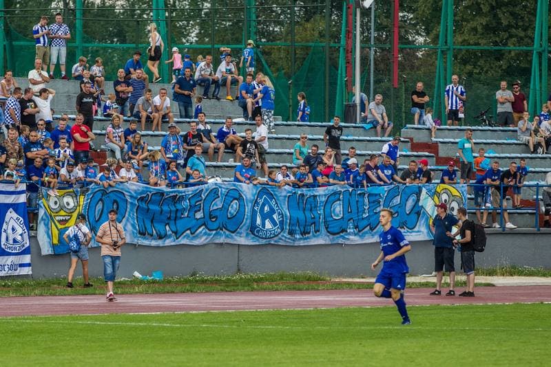 Football. Polish Cup. UKS Ruch Chorzow - Wawel Wirek. 03.08.2019