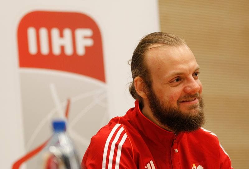 Ice Hockey. Poland national team. Press Conference. 22.04.2016