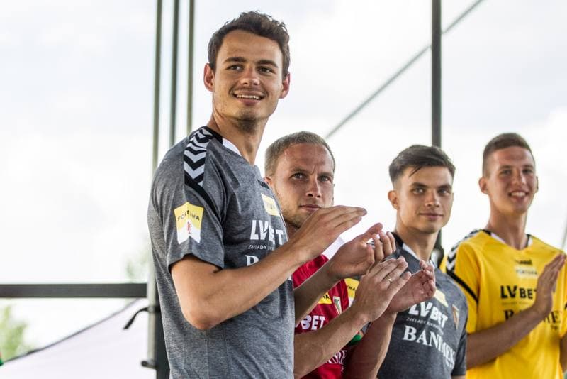 Football. Zaglebie Sosnowiec. Team Presentation. 20.07.2019