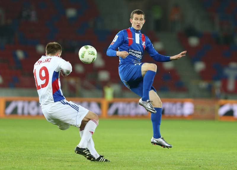 Football. Ekstraklasa. Gornik Zabrze - Podbeskidzie Bielsko-Biala. 20.04.2016