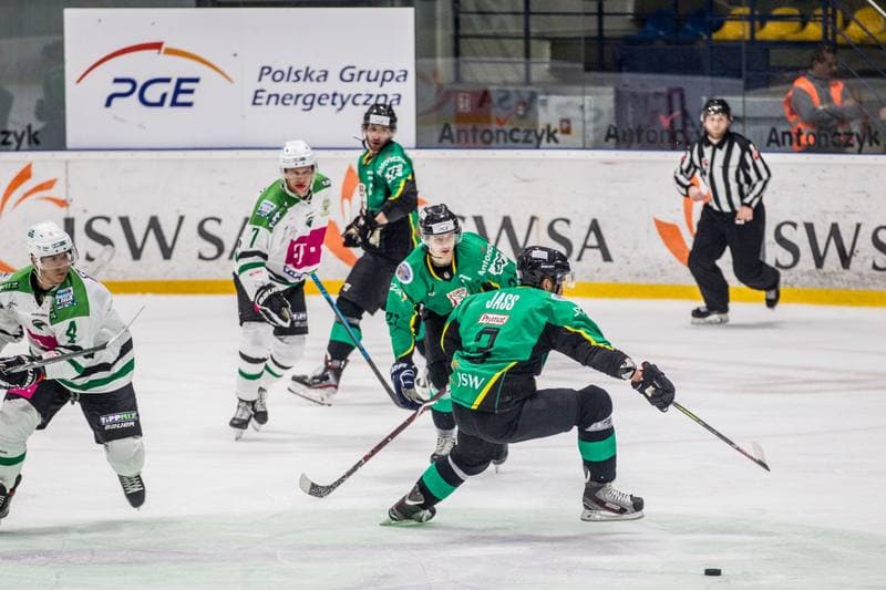 Ice Hockey. Visegrad Cup. JKH GKS Jastrzebie - Ferencvarosi TC Budapest. 03.09.2019