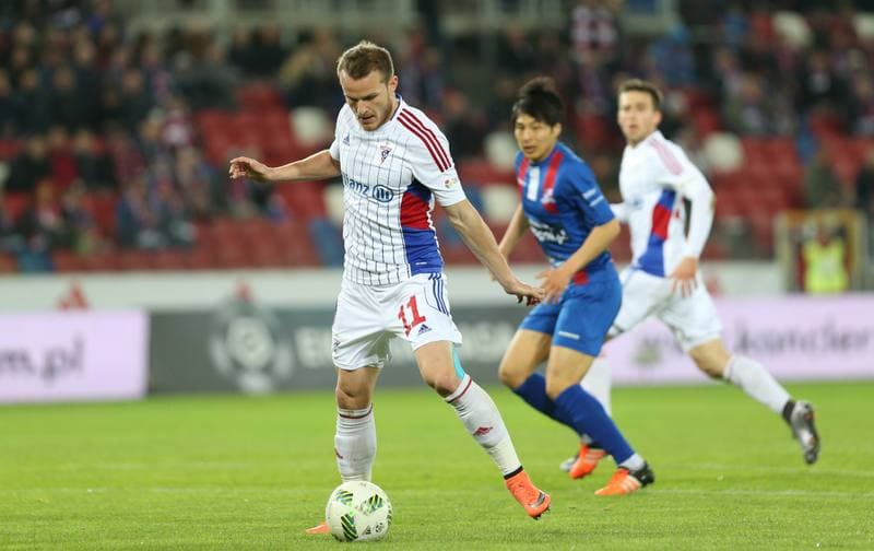 Football. Ekstraklasa. Gornik Zabrze - Podbeskidzie Bielsko-Biala. 20.04.2016