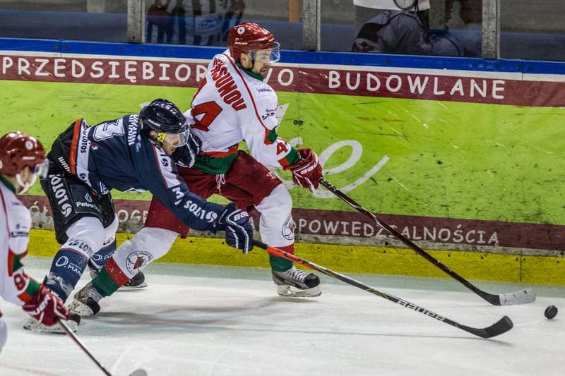 Ice Hockey. Polska Hokej Liga. Zaglebie Sosnowiec - Lotos PKH Gdansk. 22.09.2019
