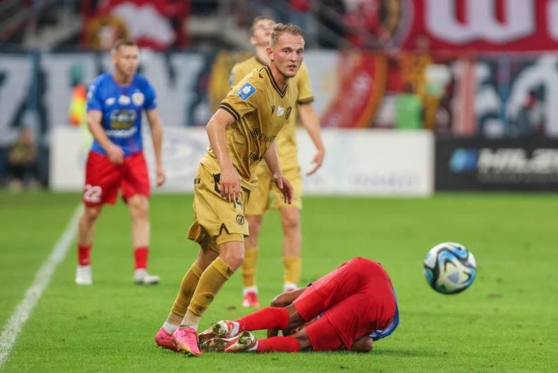 Football. PKO BP Ekstraklasa. Piast Gliwice - Widzew Lodz. 29.09.2023