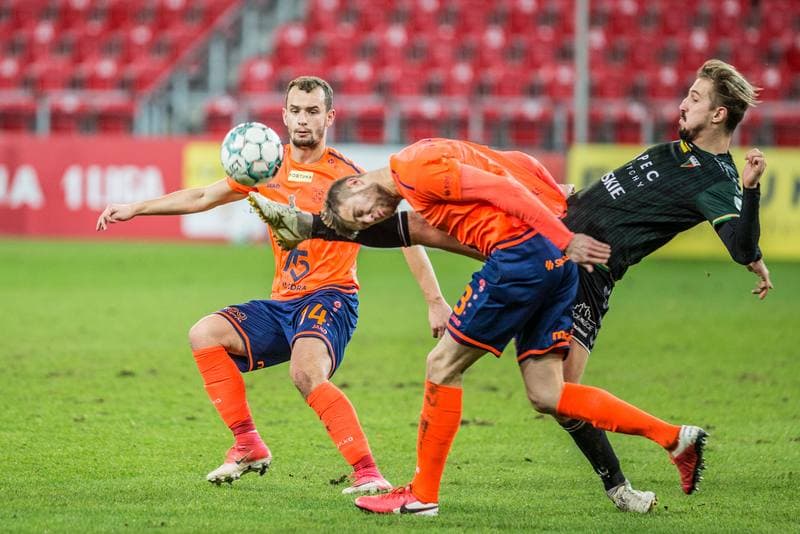 Football. Fortuna I Liga. GKS Tychy - Odra Opole. 06.12.2020