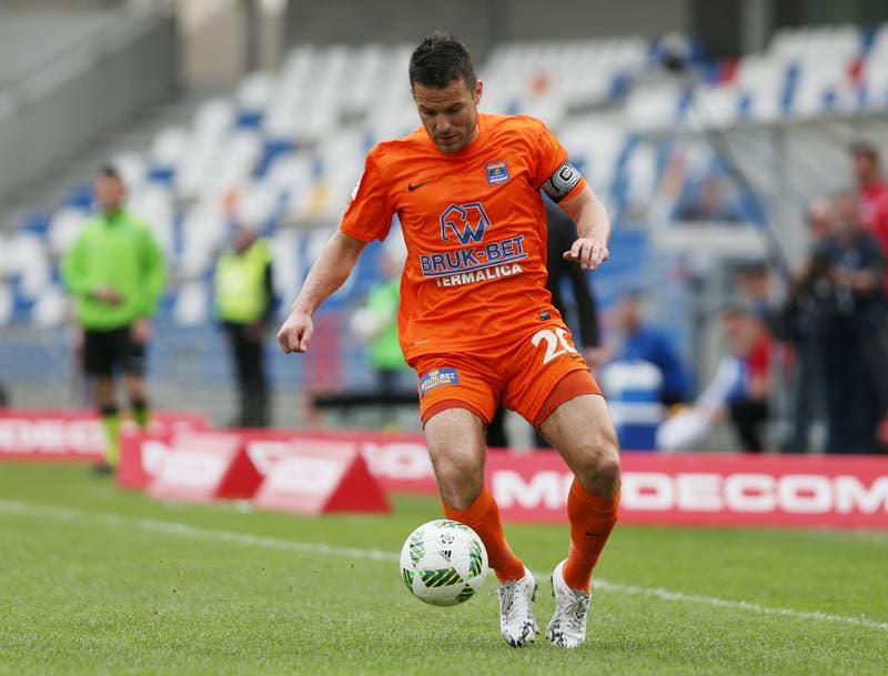 Football. Ekstraklasa. Podbeskidzie Bielsko-Biala - Termalica Bruk-Bet Nieciecza. 17.04.2016