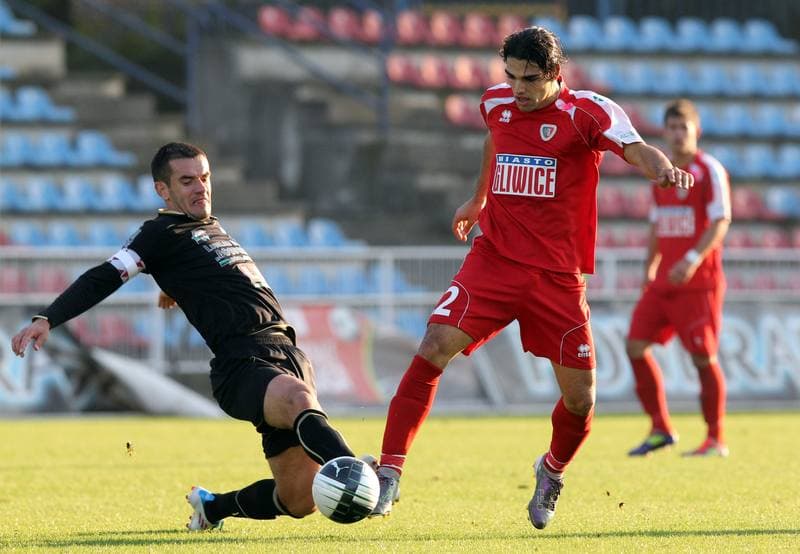 Football. I liga. Piast Gliwice - Bogdanka Leczna. 16.10.2011