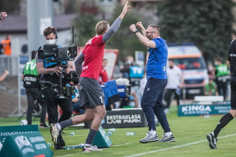 Football. PKO BP Ekstraklasa. Rakow Czestochowa - Piast Gliwice. 10.05.2021