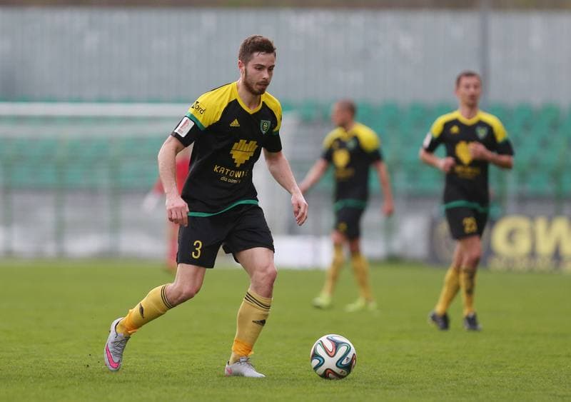 Football. I Liga. GKS Katowice - Olimpia Grudziadz. 16.04.2016