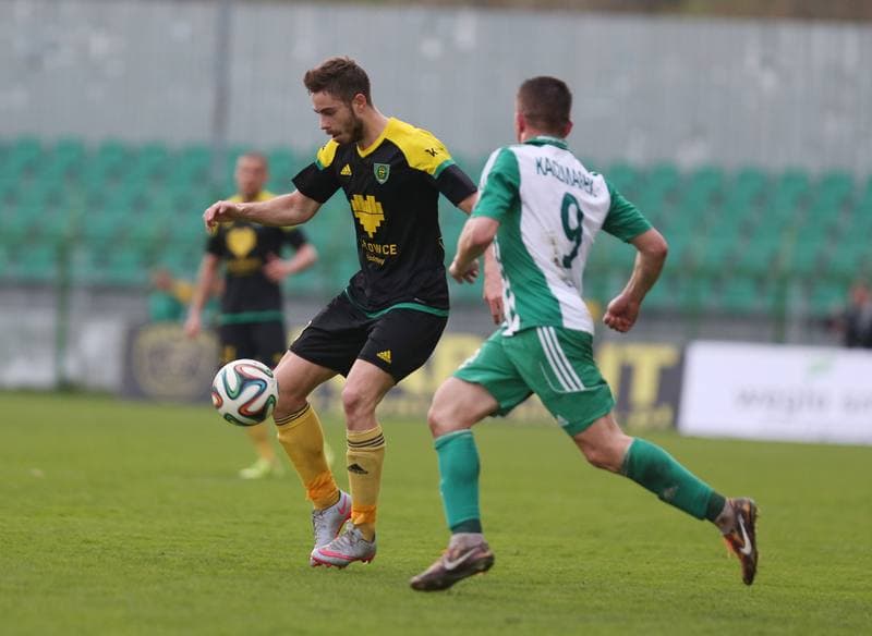Football. I Liga. GKS Katowice - Olimpia Grudziadz. 16.04.2016