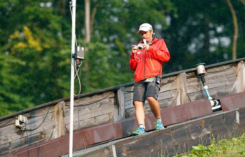 Ski Jumping. FIS Grand Prix. Press Conference. 24.07.2014