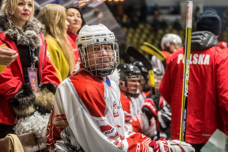 Ice Hockey. Charity Match. Hokejowa Reprezentacja Artystow Polskich - Mala Orkiestra Wielkiej Pomocy. 13.11.2021