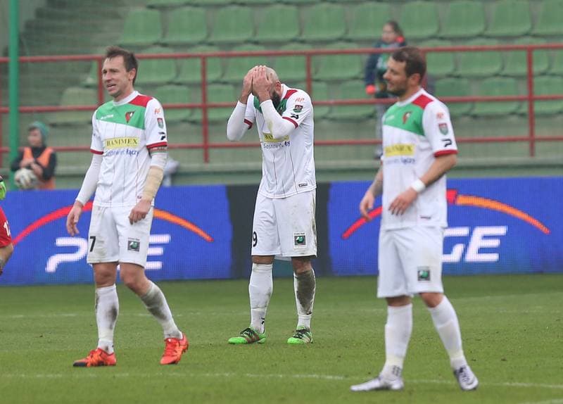 Football. I Liga. GKS Belchatow - Zaglebie Sosnowiec. 10.04.2016