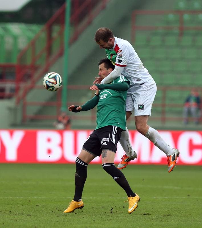 Football. I Liga. GKS Belchatow - Zaglebie Sosnowiec. 10.04.2016