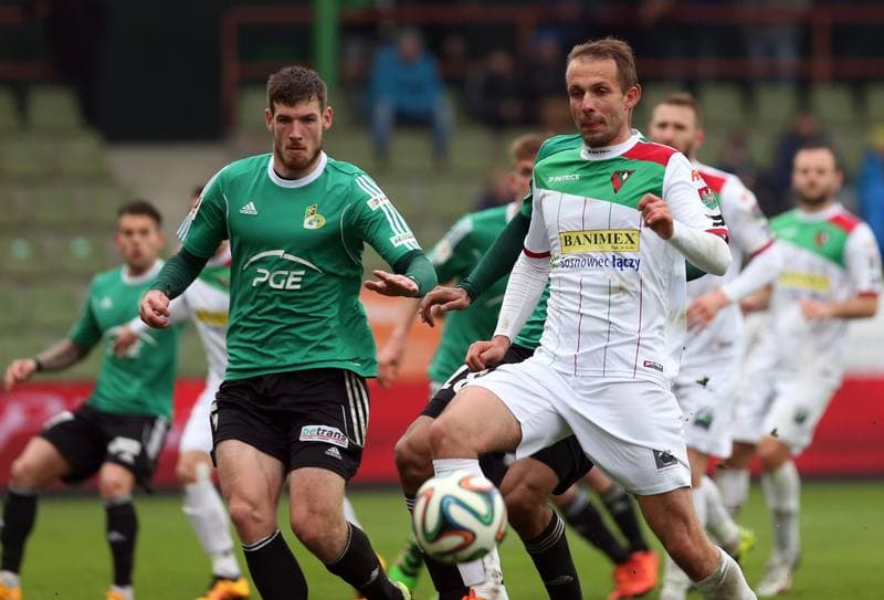 Football. I Liga. GKS Belchatow - Zaglebie Sosnowiec. 10.04.2016
