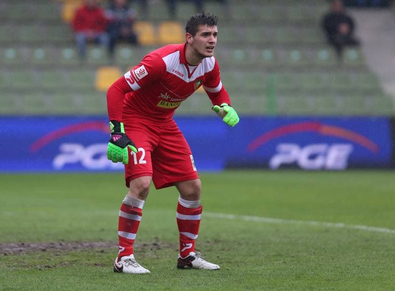 Football. I Liga. GKS Belchatow - Zaglebie Sosnowiec. 10.04.2016