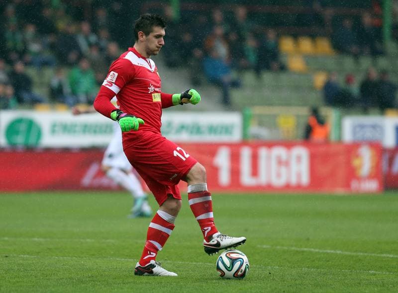 Football. I Liga. GKS Belchatow - Zaglebie Sosnowiec. 10.04.2016