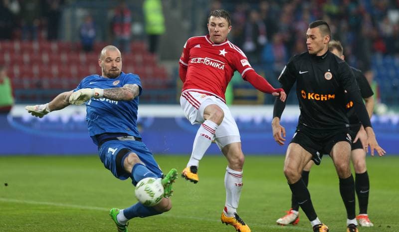 Football. Ekstraklasa. Wisla Krakow - Zaglebie Lubin. 09.04.2016