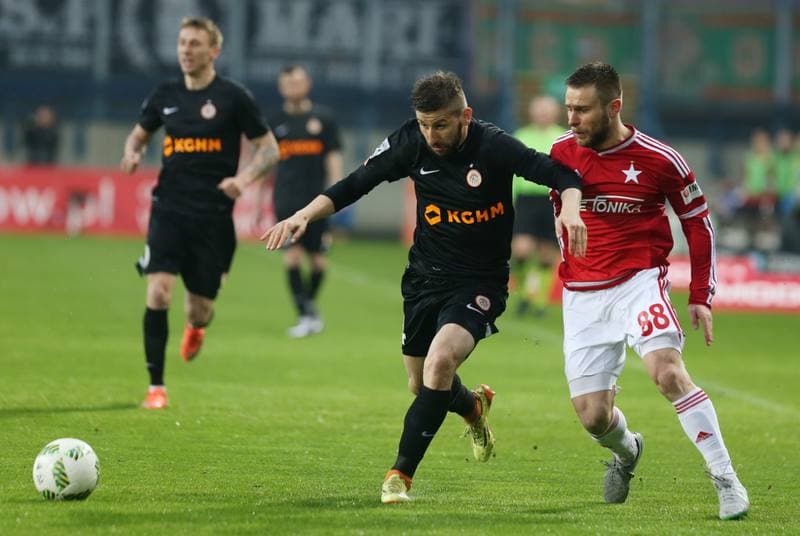 Football. Ekstraklasa. Wisla Krakow - Zaglebie Lubin. 09.04.2016