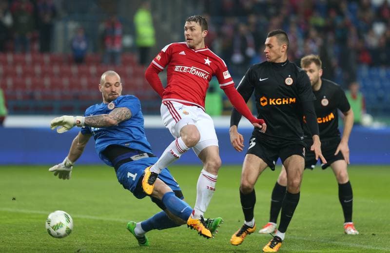 Football. Ekstraklasa. Wisla Krakow - Zaglebie Lubin. 09.04.2016