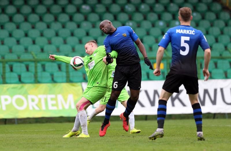 Football. I Liga. Rozwoj Katowice - Zawisza Bydgoszcz. 09.04.2016
