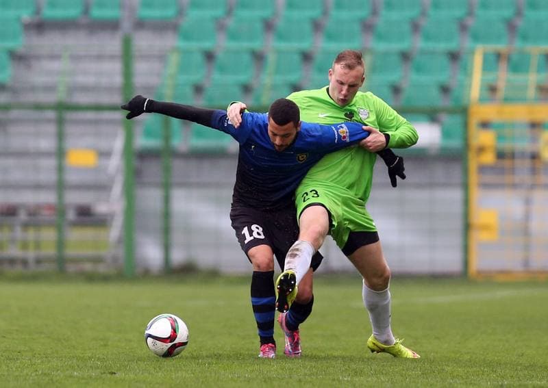 Football. I Liga. Rozwoj Katowice - Zawisza Bydgoszcz. 09.04.2016