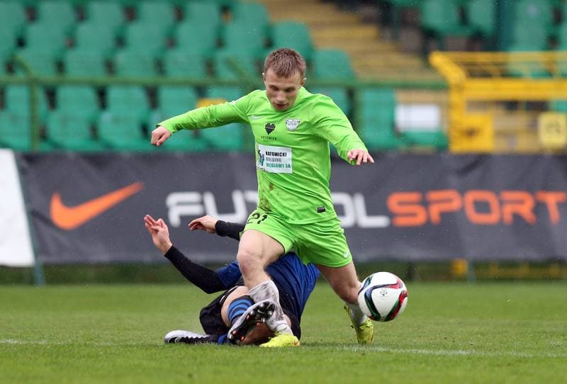 Football. I Liga. Rozwoj Katowice - Zawisza Bydgoszcz. 09.04.2016