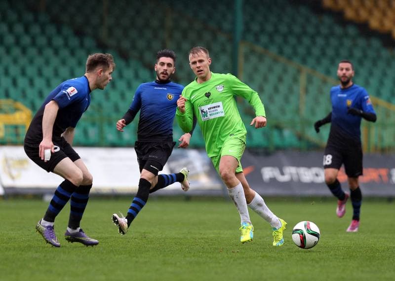 Football. I Liga. Rozwoj Katowice - Zawisza Bydgoszcz. 09.04.2016