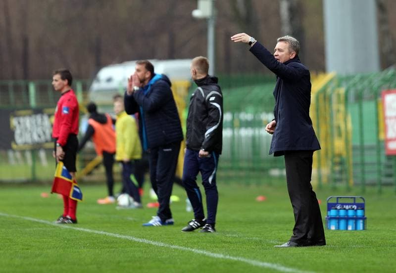 Football. I Liga. Rozwoj Katowice - Zawisza Bydgoszcz. 09.04.2016