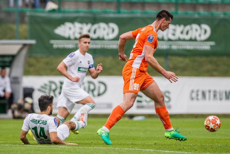 Football. Totolotek Puchar Polski. Rekord Bielsko-Biala - Concordia Elblag. 25.09.2019