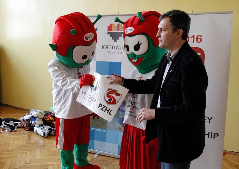 Ice Hockey. Social Action Promoting Ice Hockey World Championship. 06.04.2016