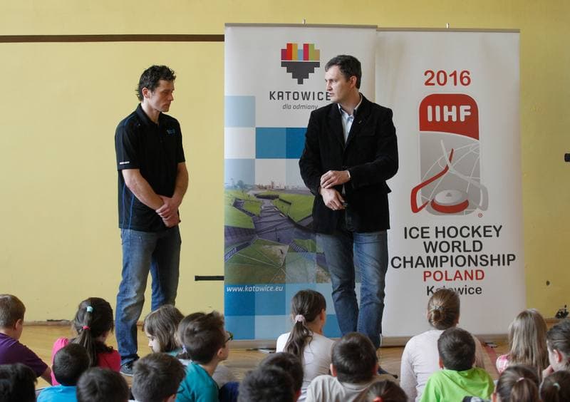 Ice Hockey. Social Action Promoting Ice Hockey World Championship. 06.04.2016