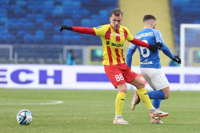 Football. PKO BP Ekstraklasa. Ruch Chorzow - Korona Kielce. 26.11.2023