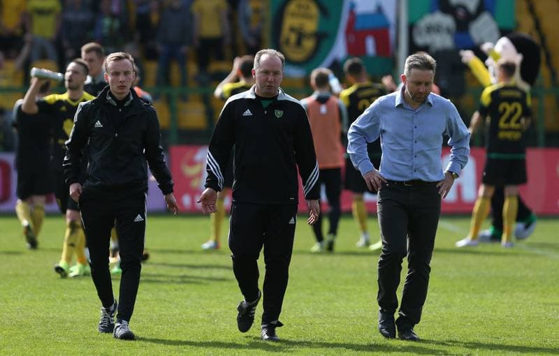 Football. I Liga. GKS Katowice - GKS Belchatow. 03.04.2016