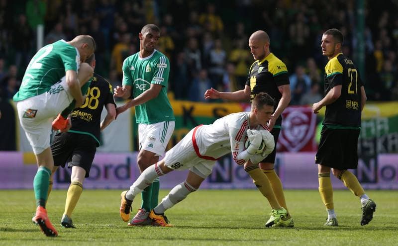 Football. I Liga. GKS Katowice - GKS Belchatow. 03.04.2016