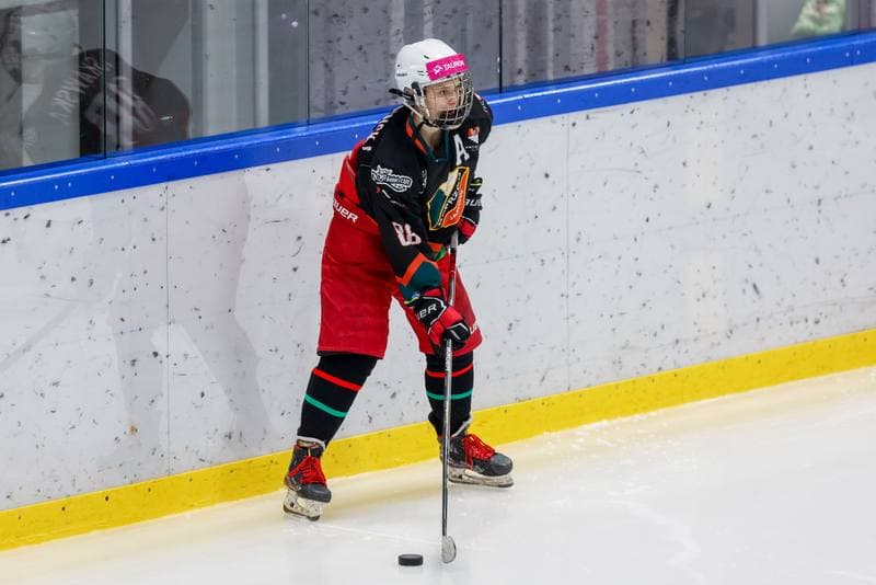 Ice Hockey. Tauron Liga Kobiet. Wiedzmy 71 Wroclaw - Kojotki Naprzod Janow. 03.12.2023