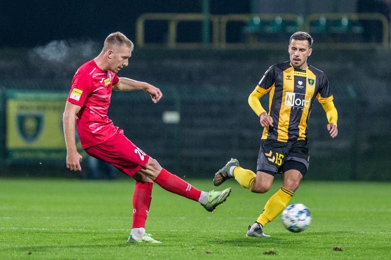 Football. Fortuna I Liga. Skra Czestochowa - GKS Katowice. 16.10.2021