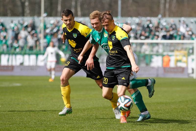 Football. I Liga. GKS Katowice - GKS Belchatow. 03.04.2016