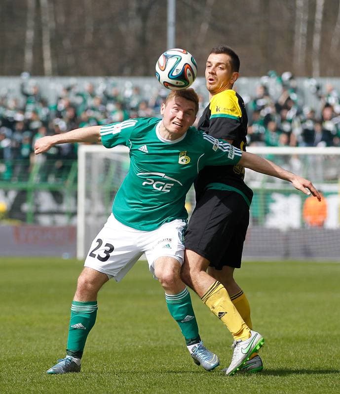 Football. I Liga. GKS Katowice - GKS Belchatow. 03.04.2016