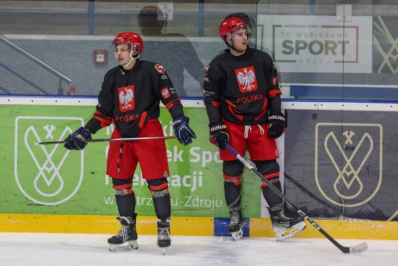 Ice Hockey. Poland national team. Training. 10.12.2023