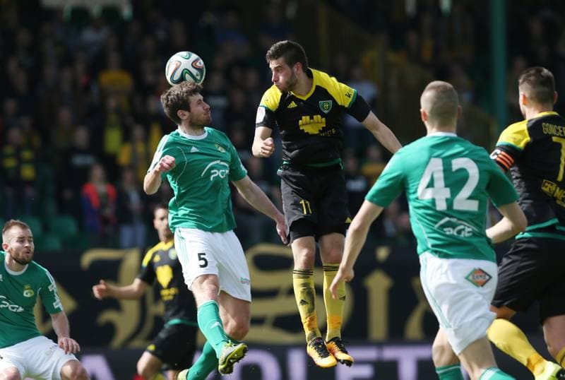 Football. I Liga. GKS Katowice - GKS Belchatow. 03.04.2016