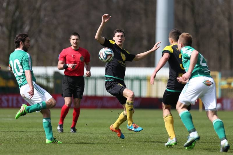 Football. I Liga. GKS Katowice - GKS Belchatow. 03.04.2016