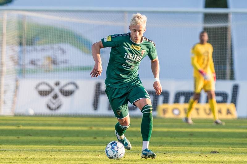 Football. Fortuna I Liga. Sandecja Nowy Sacz - Zaglebie Sosnowiec. 31.10.2021