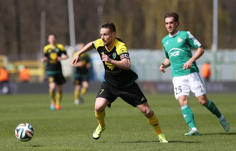 Football. I Liga. GKS Katowice - GKS Belchatow. 03.04.2016